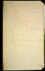 The Last Page of His Diary, Antarctica, 29th March 1912